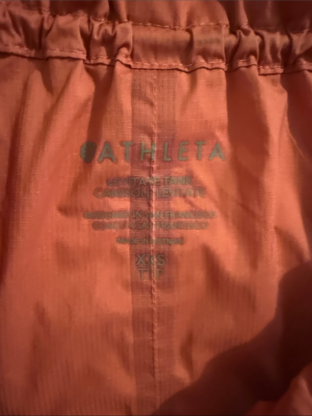 Athleta Brick Sleeveless Ruffle-Neck Sleeveless Blouse - Picture 2 of 9